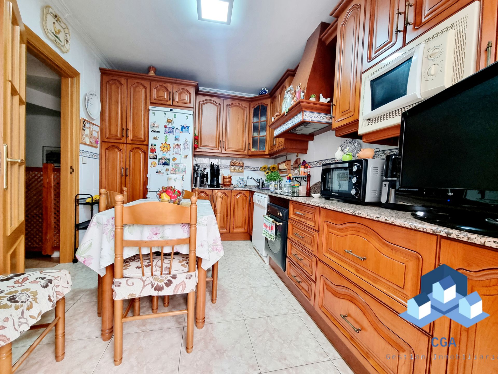 Kitchen of Duplex for sale in Lorca  with Air Conditioner, Terrace and Storage room