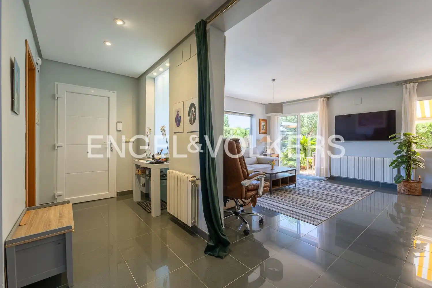 Sala de estar de Casa o chalet en venta en Dénia con Aire acondicionado, Calefacción y Jardín privado