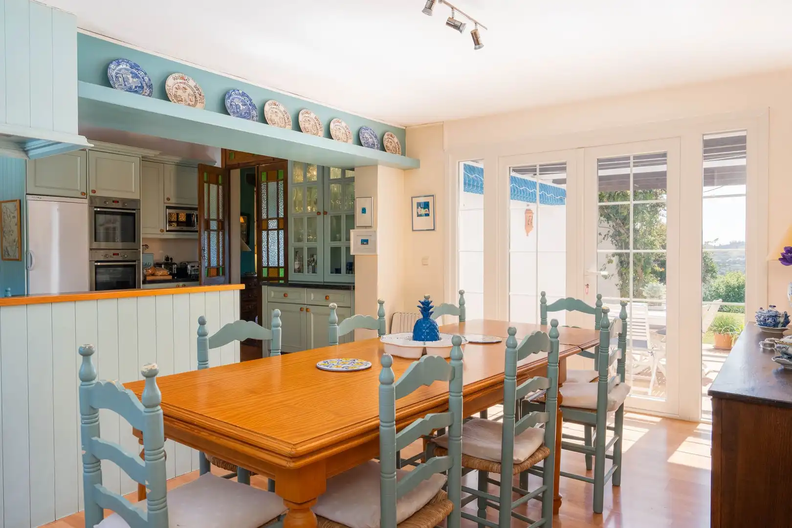 Comedor de Finca rústica en venta en Mijas con Terraza