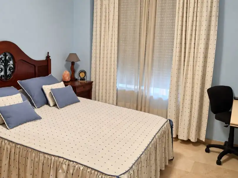 Bedroom of Flat for sale in  Valencia Capital  with Air Conditioner, Terrace and Balcony