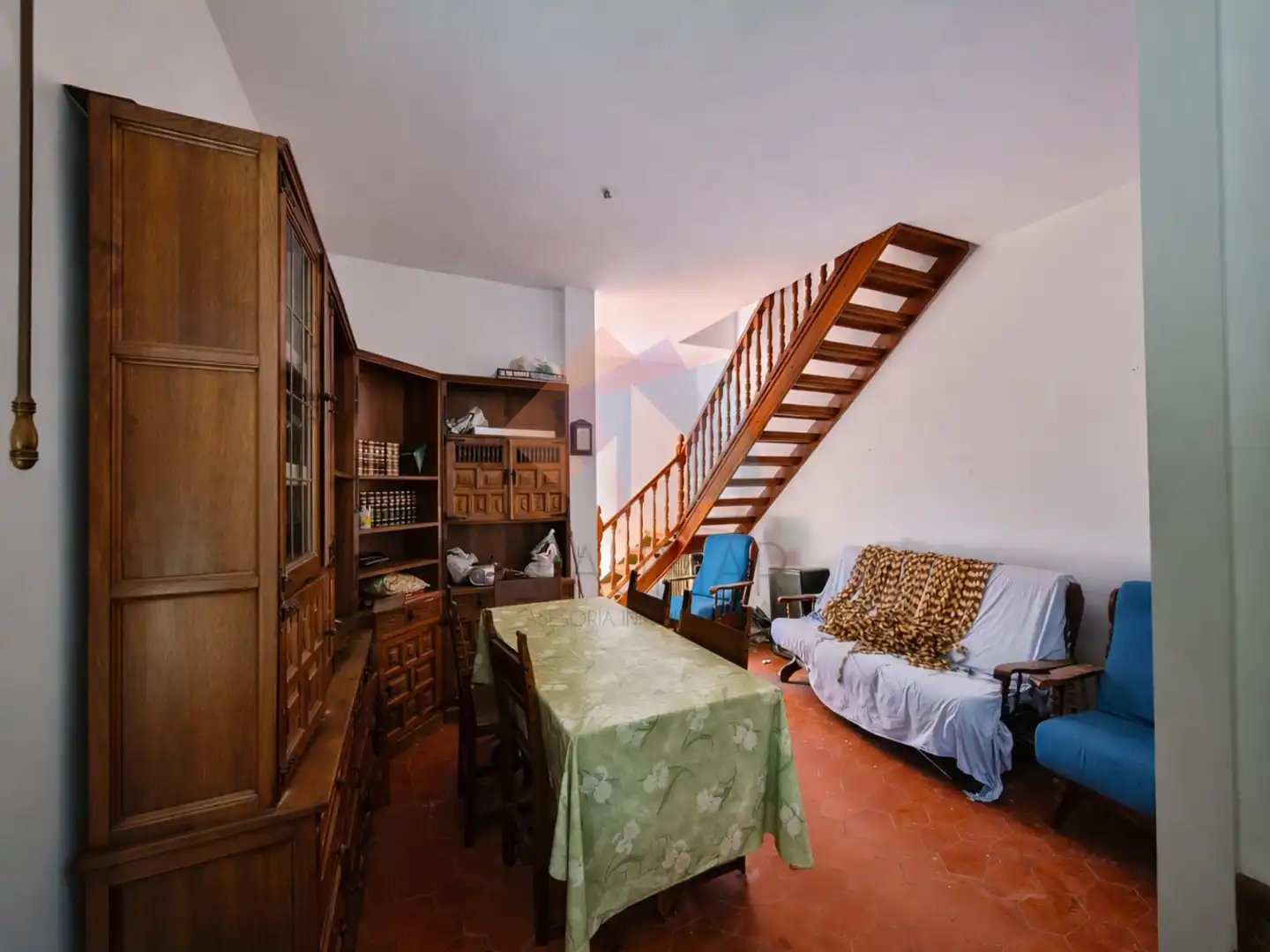 Sala d'estar de Casa o xalet en venda en Montitxelvo / Montichelvo amb Jardí privat, Traster i Piscina