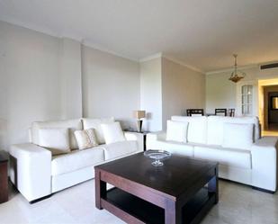 Living room of Flat for sale in Marbella  with Air Conditioner, Private garden and Terrace