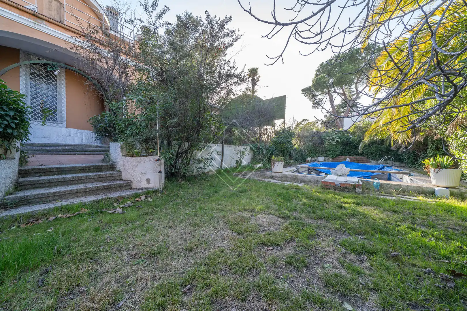 Garden of Houses for sale in  Madrid Capital  with Private garden, Terrace and Swimming Pool