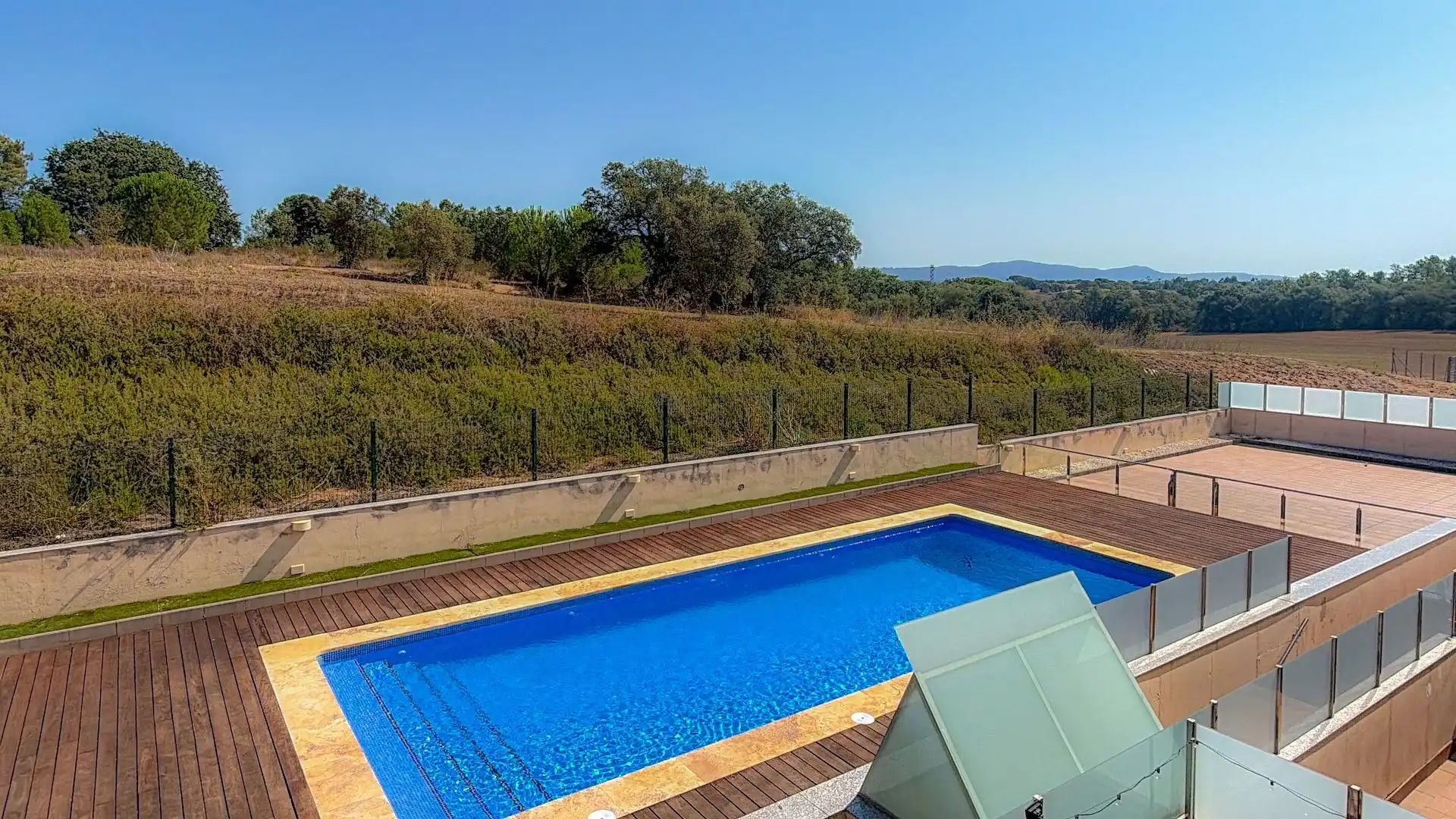 Swimming pool of Flat for sale in Llagostera  with Air Conditioner, Terrace and Community pool