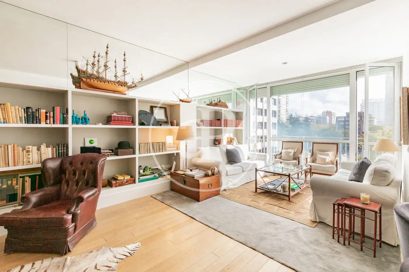 Sala de estar de Piso en venta en Madrid con Aire acondicionado, Calefacción y Terraza