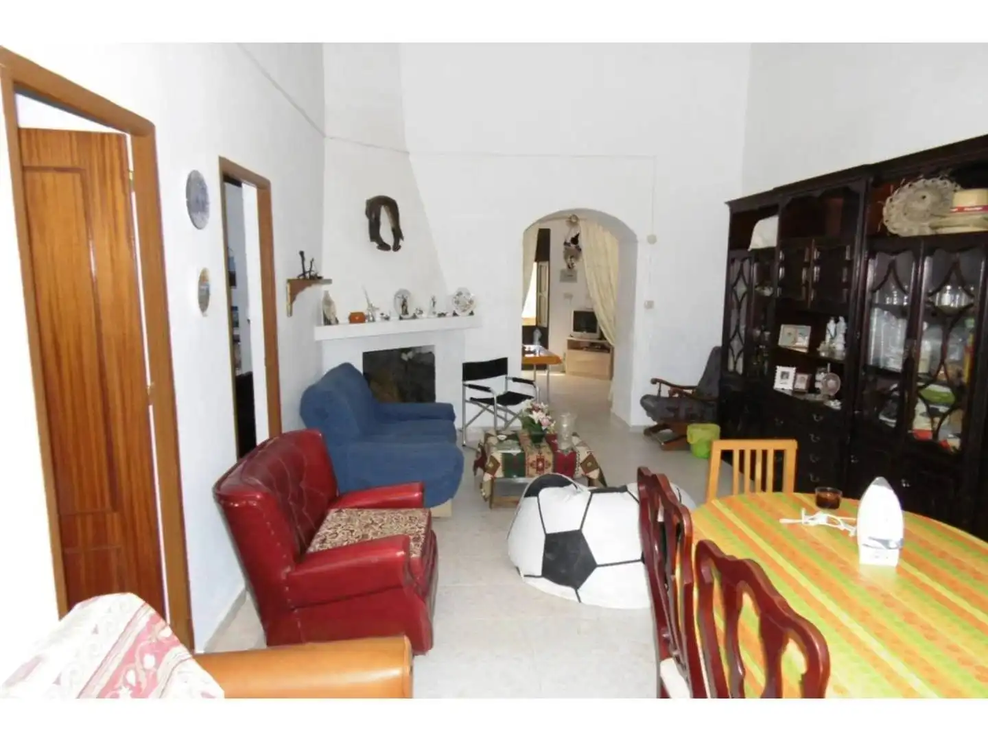 Sala de estar de Casa o chalet en venta en Fuente Álamo de Murcia con Jardín privado