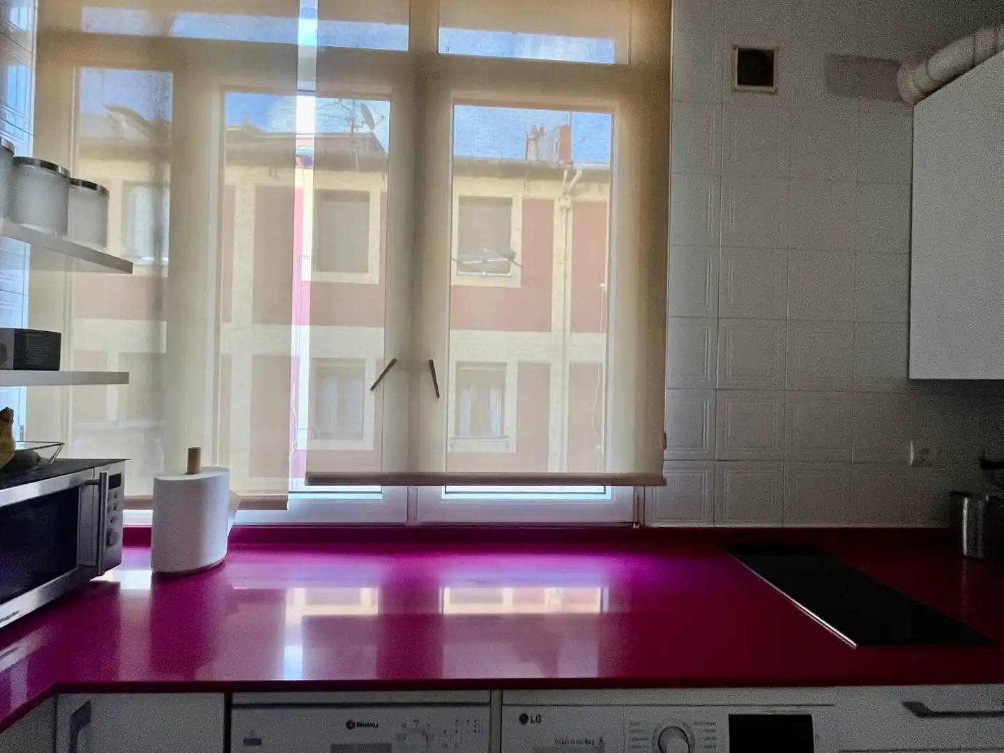 Kitchen of Flat for sale in Bilbao   with Heating, Furnished and Oven