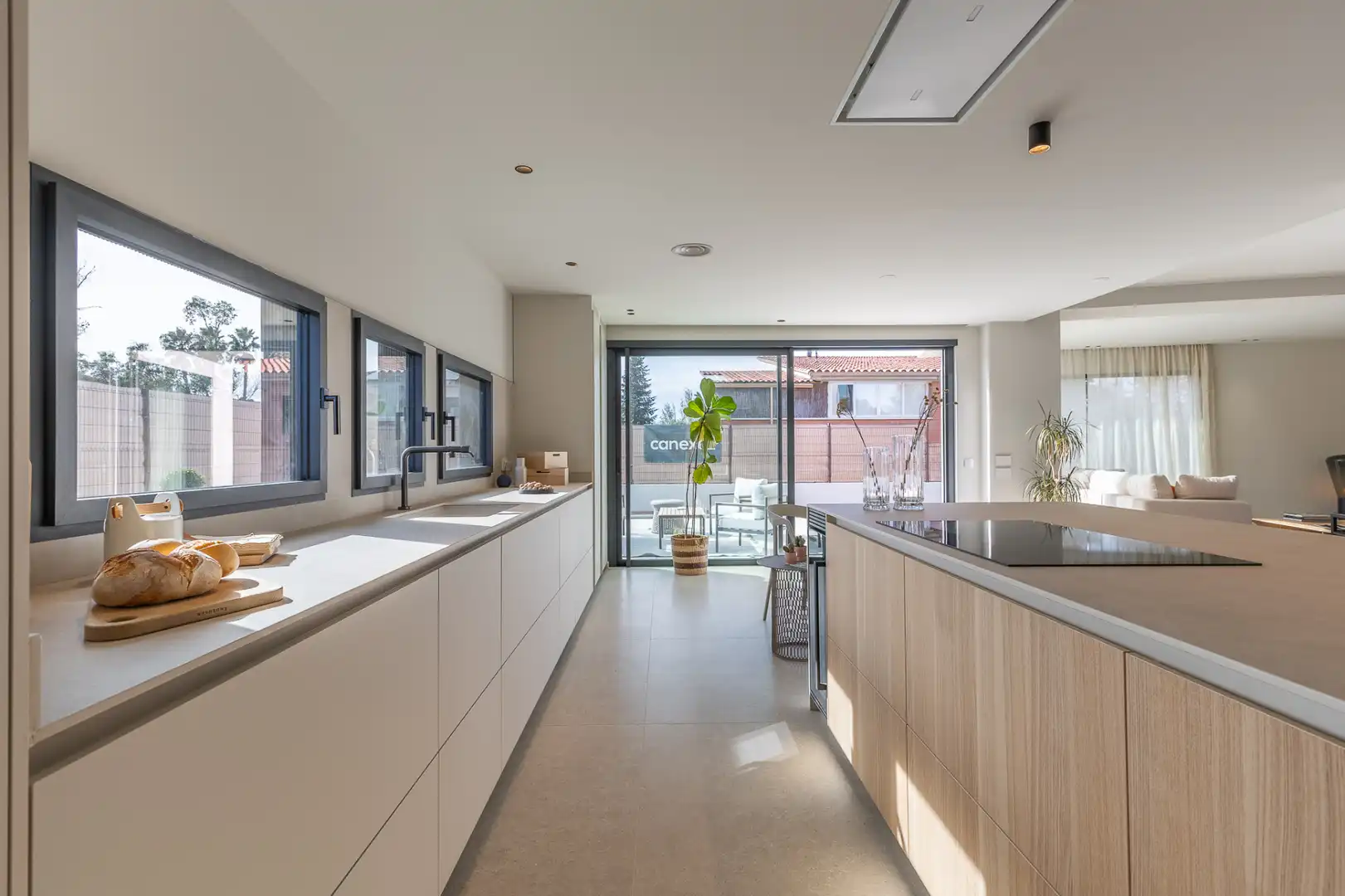 Kitchen of Houses for sale in Sant Cugat del Vallès  with Air Conditioner, Heating and Private garden