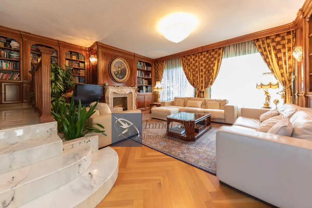 Sala d'estar de Casa o xalet en venda en Castell d'Aro, Platja d'Aro i s'Agaró amb Aire condicionat, Calefacció i Parquet