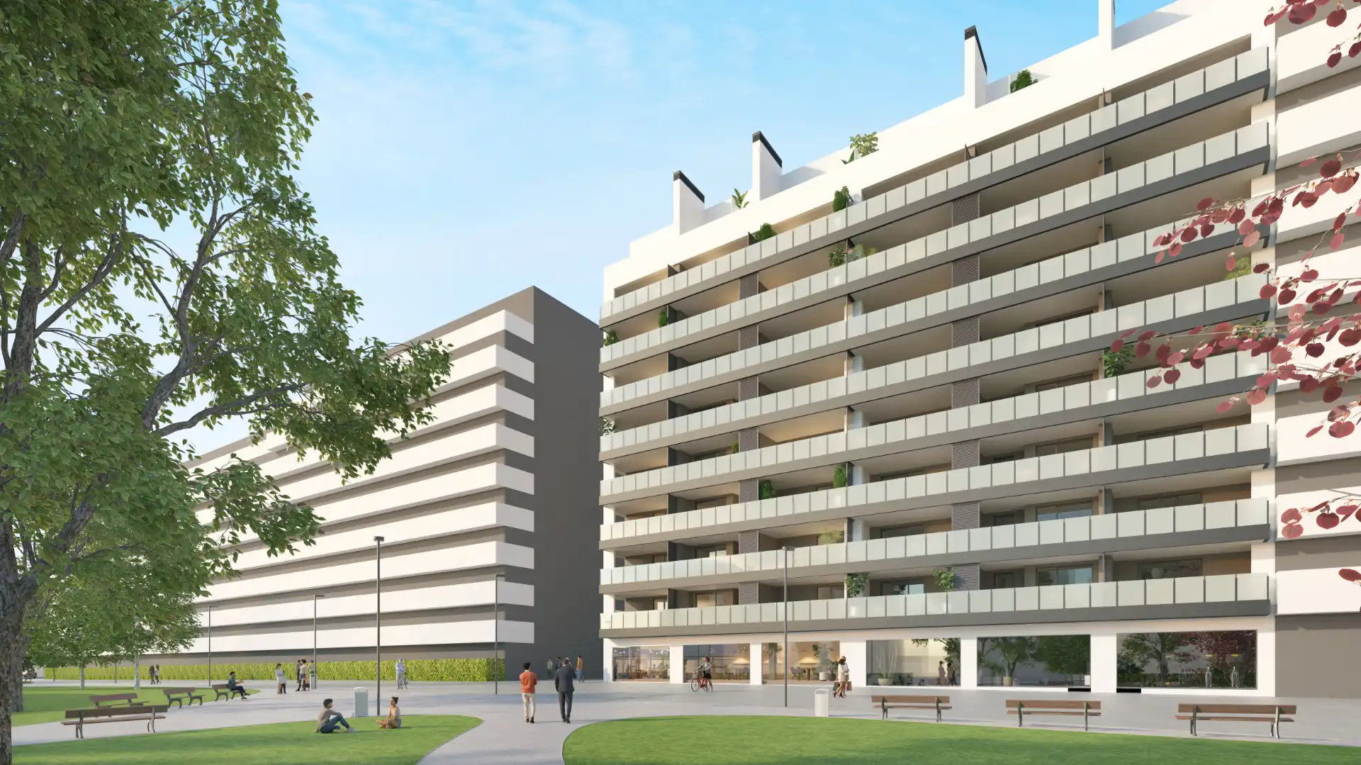 Exterior view of Commercial properties for sale in Burlada / Burlata