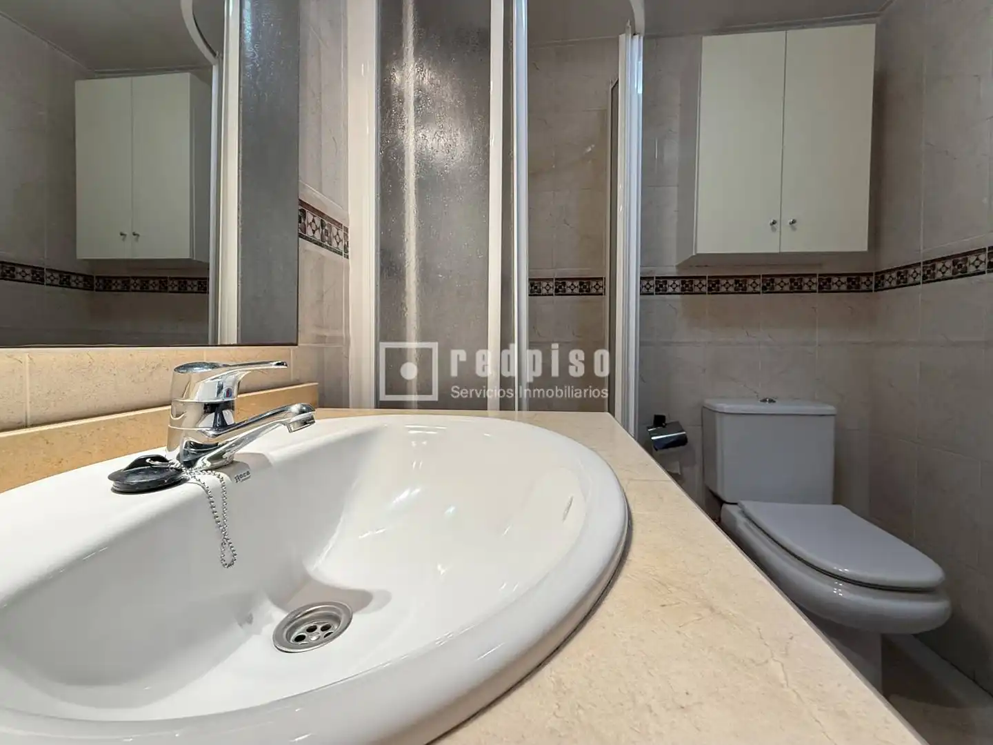 Bathroom of Flat for sale in Málaga  with Private garden, Terrace and Swimming Pool