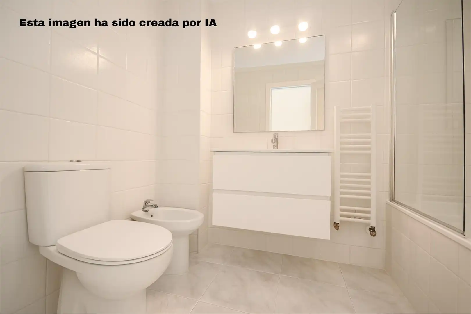 Bany de Apartament de lloguer en Calvià amb Terrassa i Piscina comunitària
