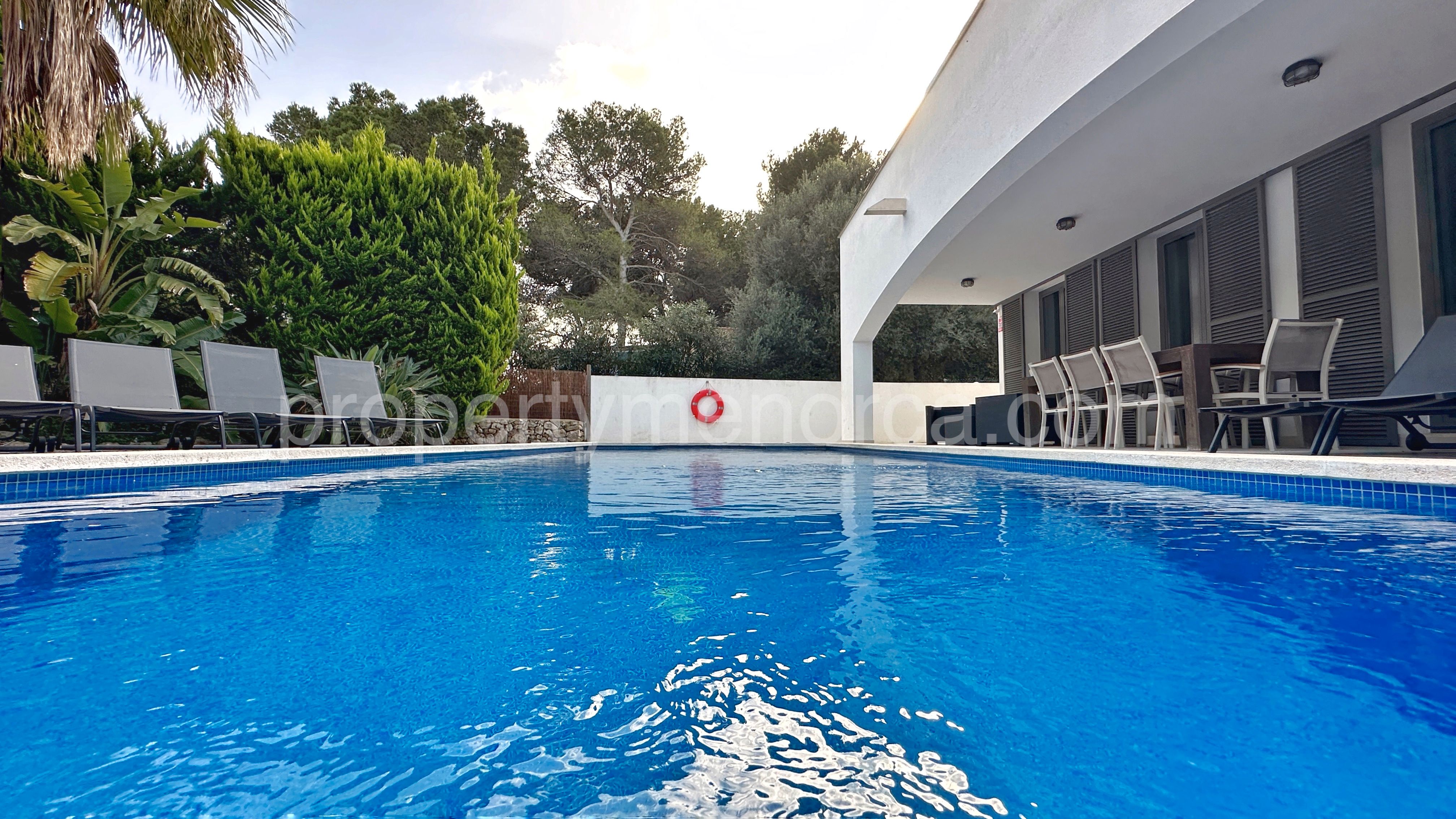 Exterior view of House or chalet for sale in Es Mercadal  with Air Conditioner, Heating and Private garden