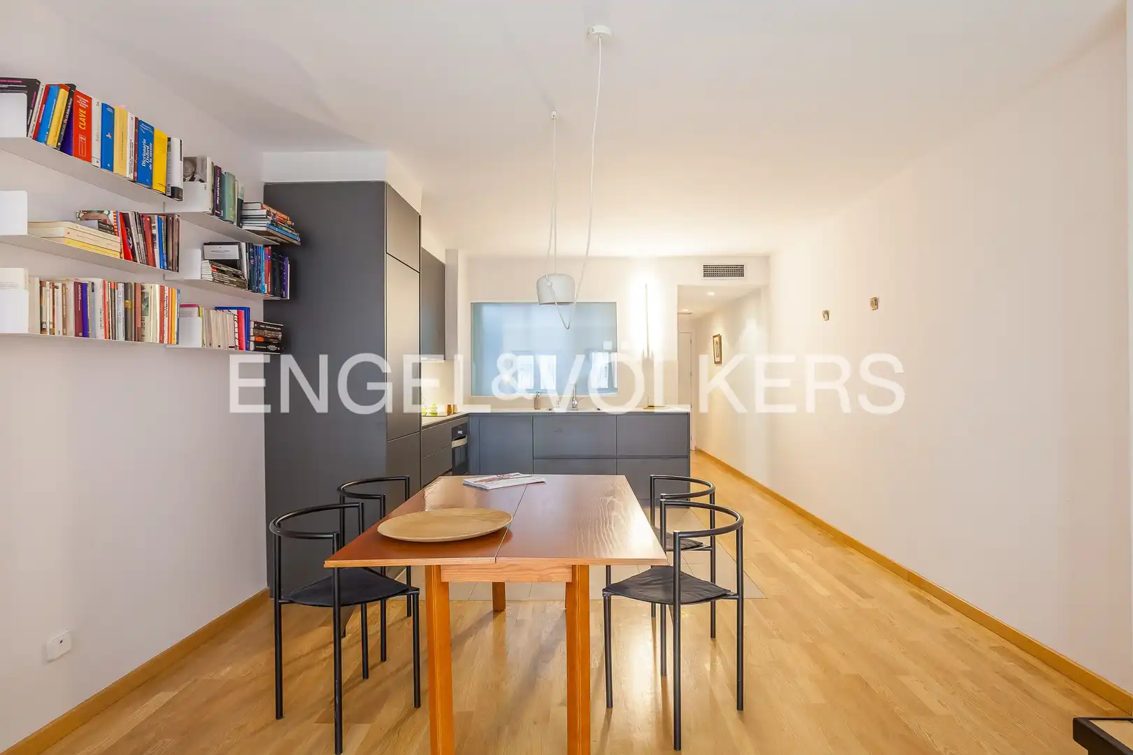 Küche von Wohnung zur Miete in Madrid mit Klimaanlage, Heizung und Möbliert