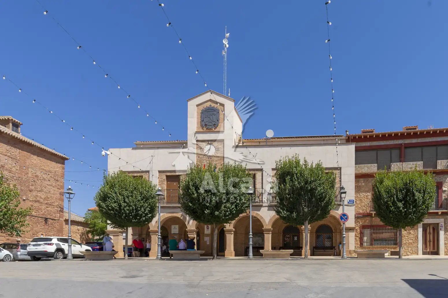 Vista exterior de Casa o chalet en venta en Alhambra con Calefacción y Amueblado