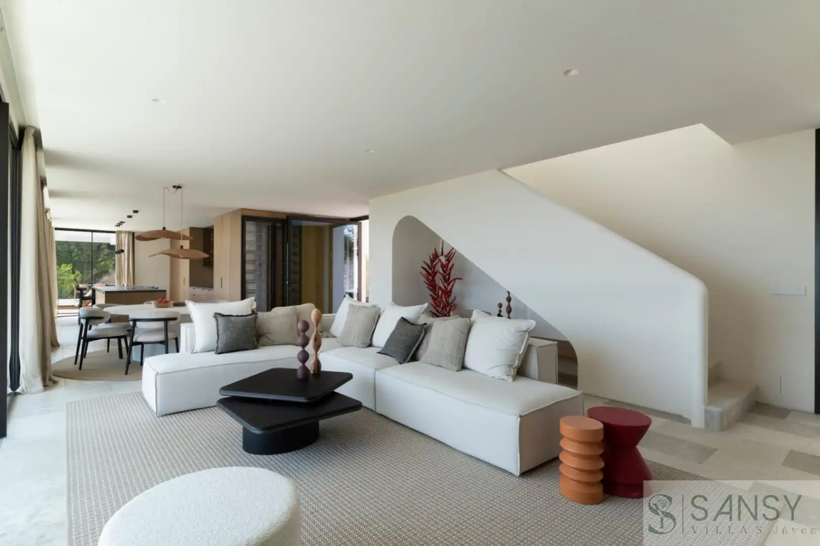 Sala d'estar de Casa o xalet en venda en Jávea / Xàbia amb Aire condicionat, Calefacció i Terrassa