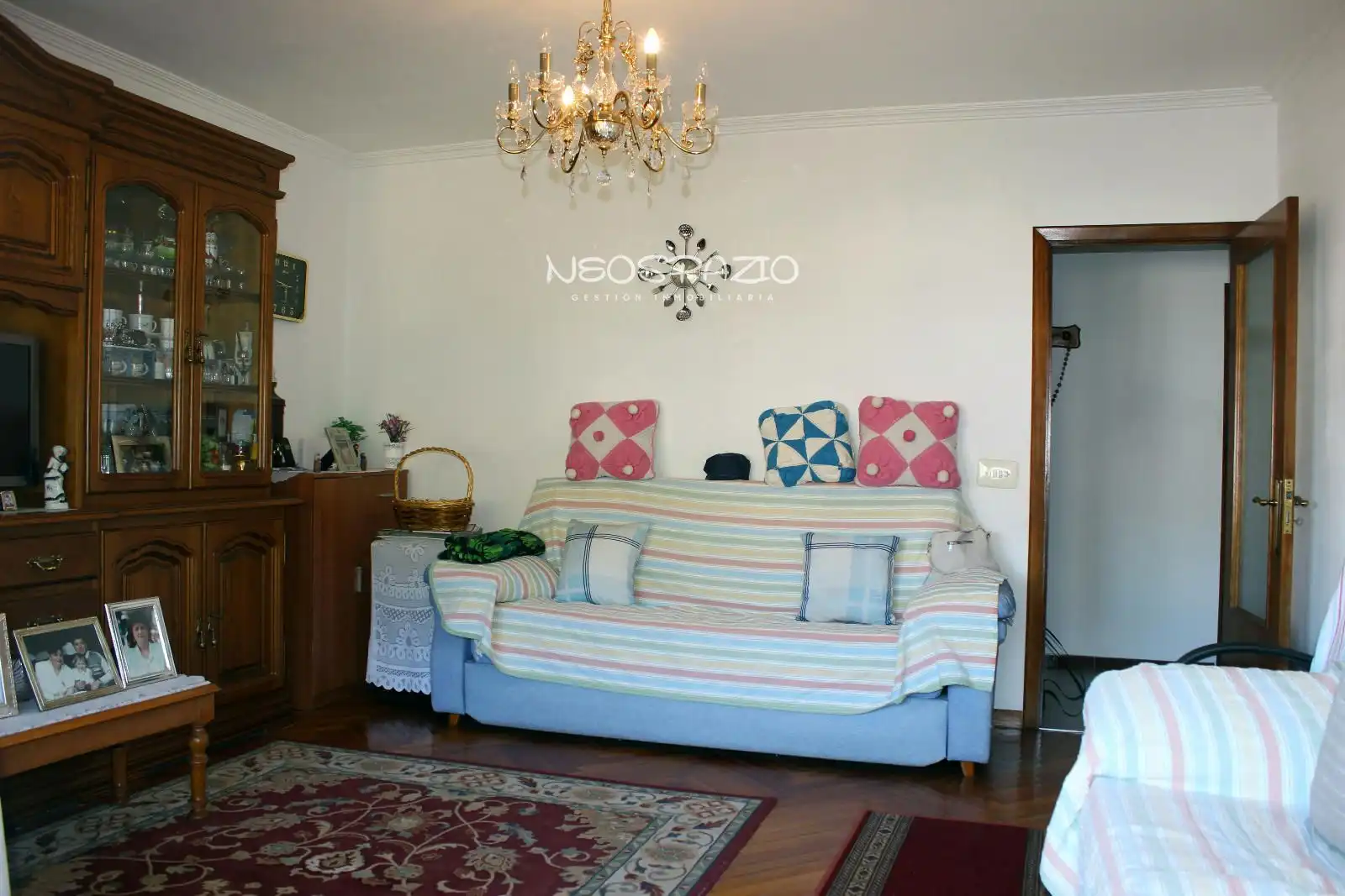 Living room of Flat for sale in Lugo  with Heating, Terrace and Storage room