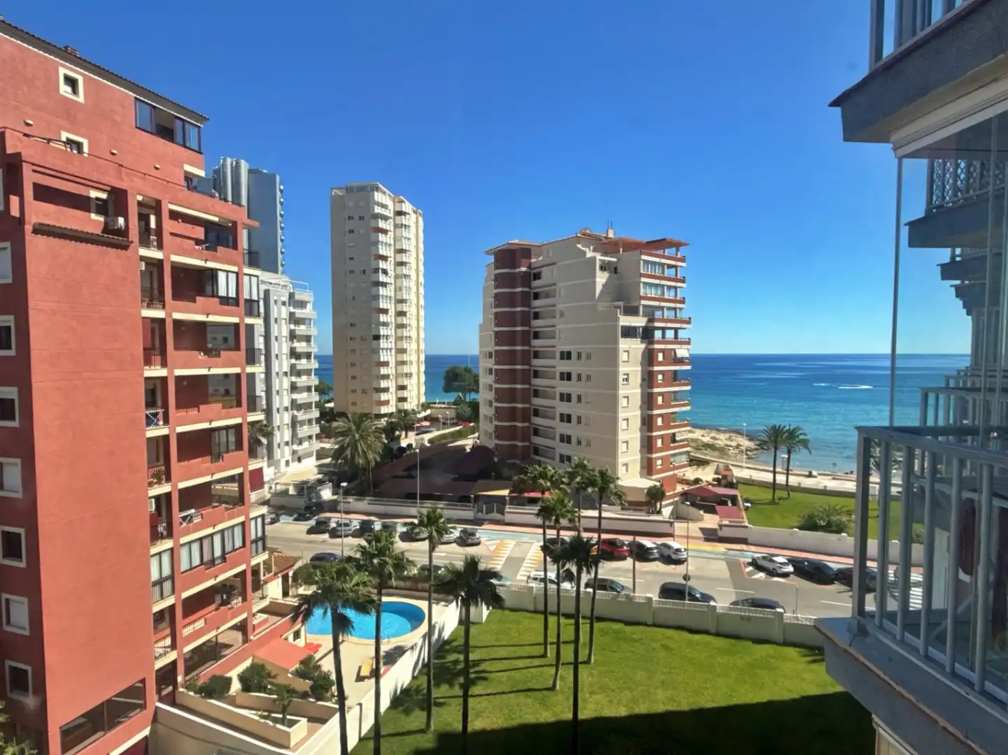Exterior view of Apartments for sale in Calpe / Calp  with Air Conditioner, Heating and Private garden
