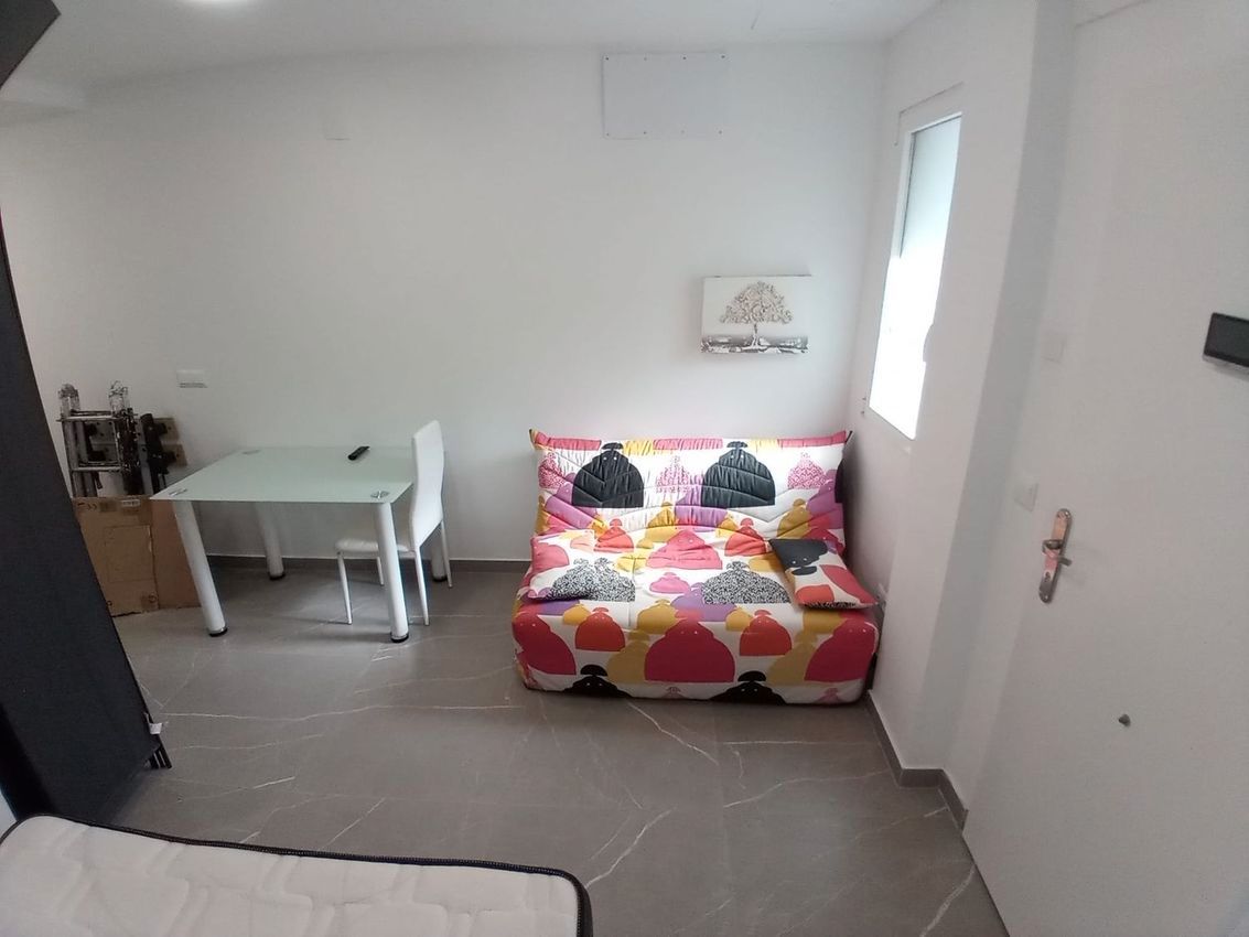 Bedroom of Flat for sale in  Valencia Capital  with Air Conditioner, Terrace and Furnished