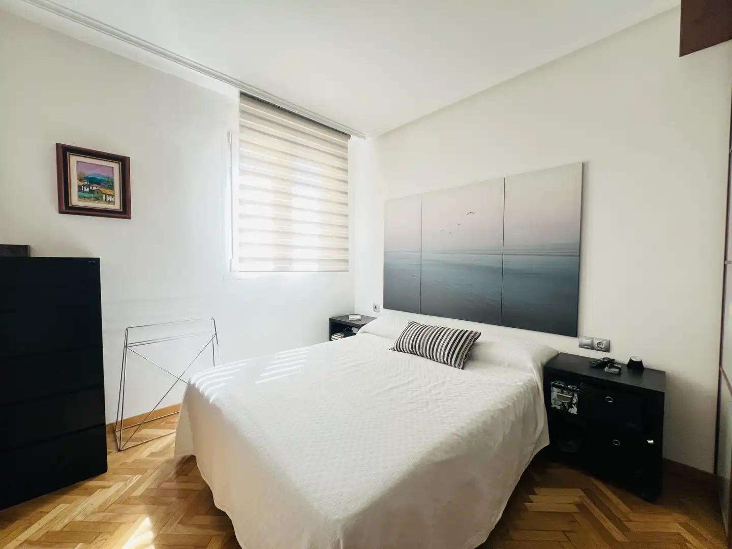 Bedroom of Flat for sale in Zaragoza  with Air Conditioner, Heating and Parquet flooring