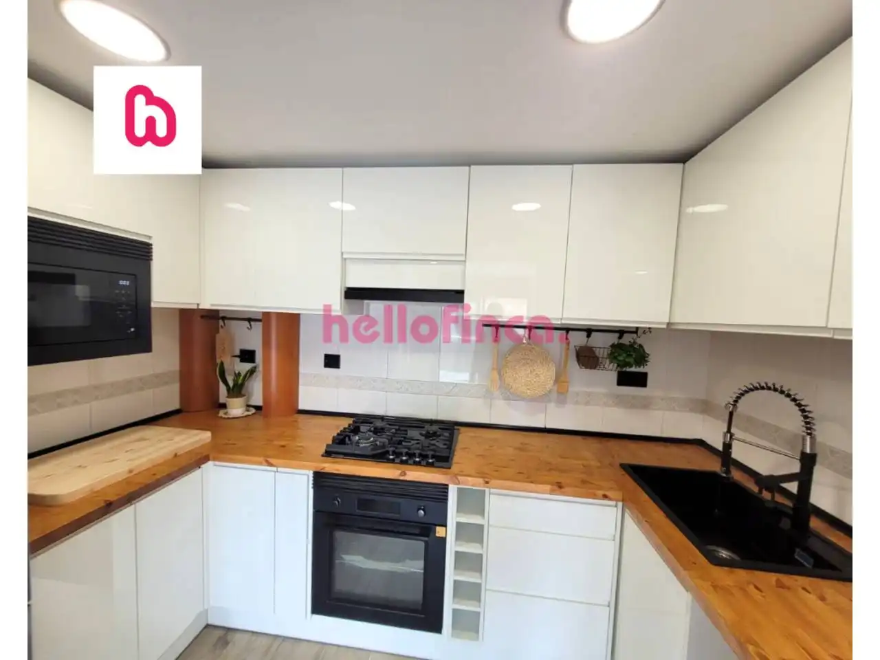 Kitchen of Flat for sale in Pineda de Mar  with Heating, Parquet flooring and Terrace