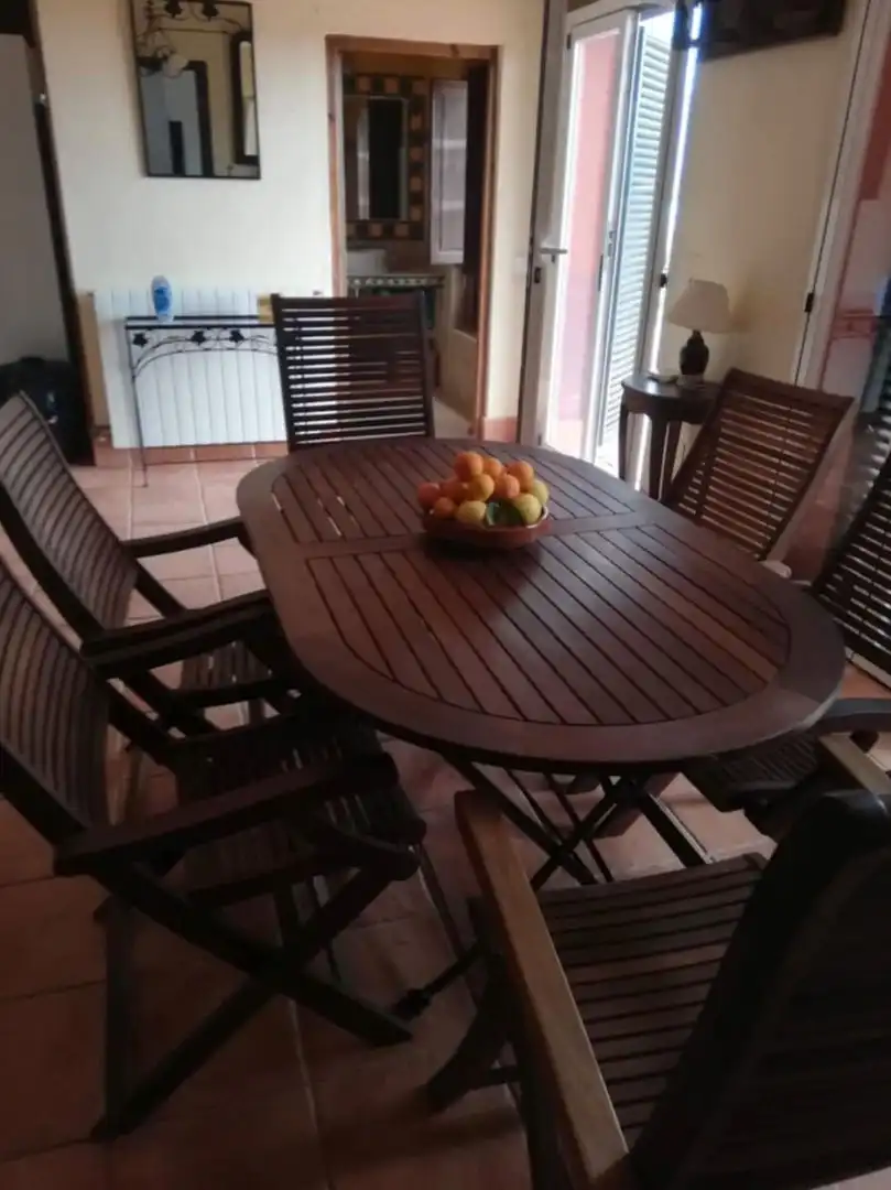 Terraza de Finca rústica en venta en Vélez-Málaga con Jardín privado, Trastero y Piscina