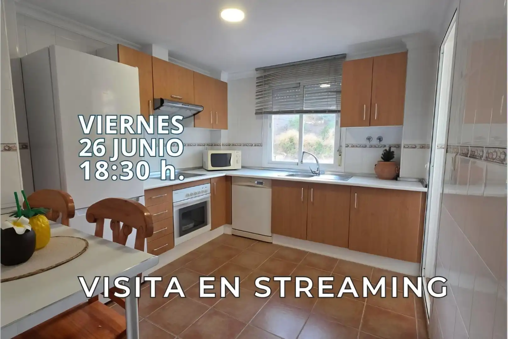 Küche von Wohnung zum Verkauf in Rincón de la Victoria mit Terrasse, Möbliert und Gemeinschaftspool