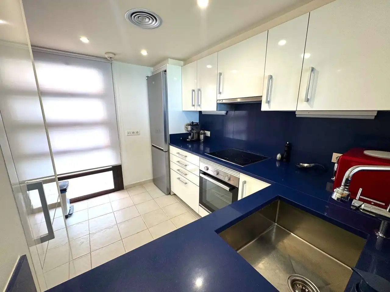Cuina de Apartament en venda en Mojácar amb Aire condicionat, Terrassa i Piscina