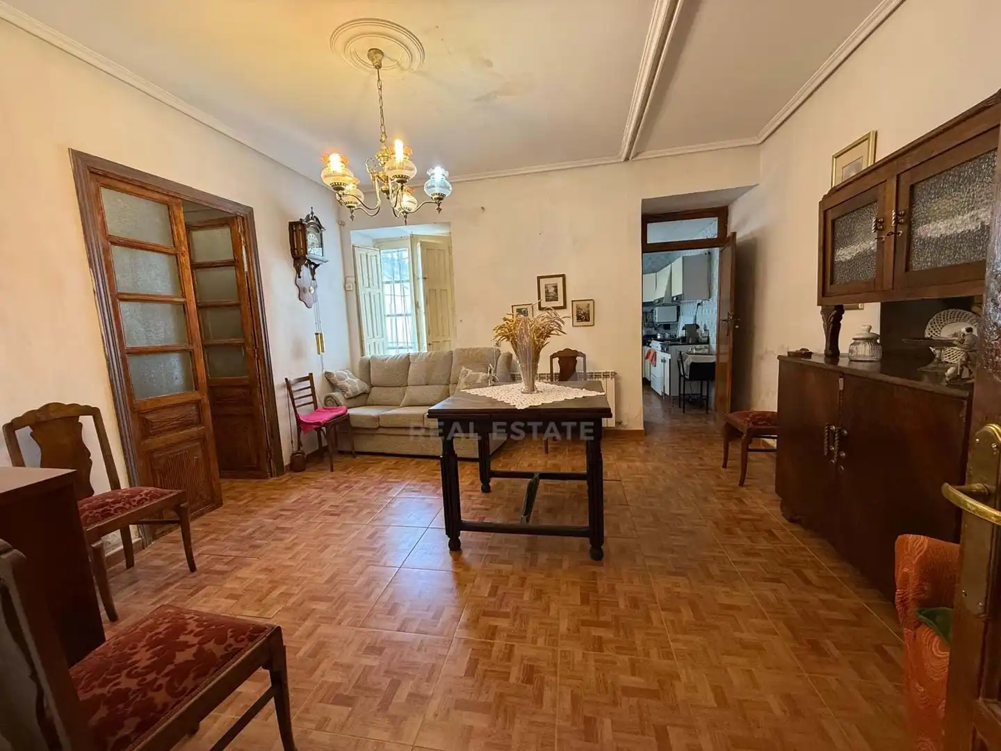 Sala de estar de Casa o chalet en venta en Becilla de Valderaduey con Calefacción