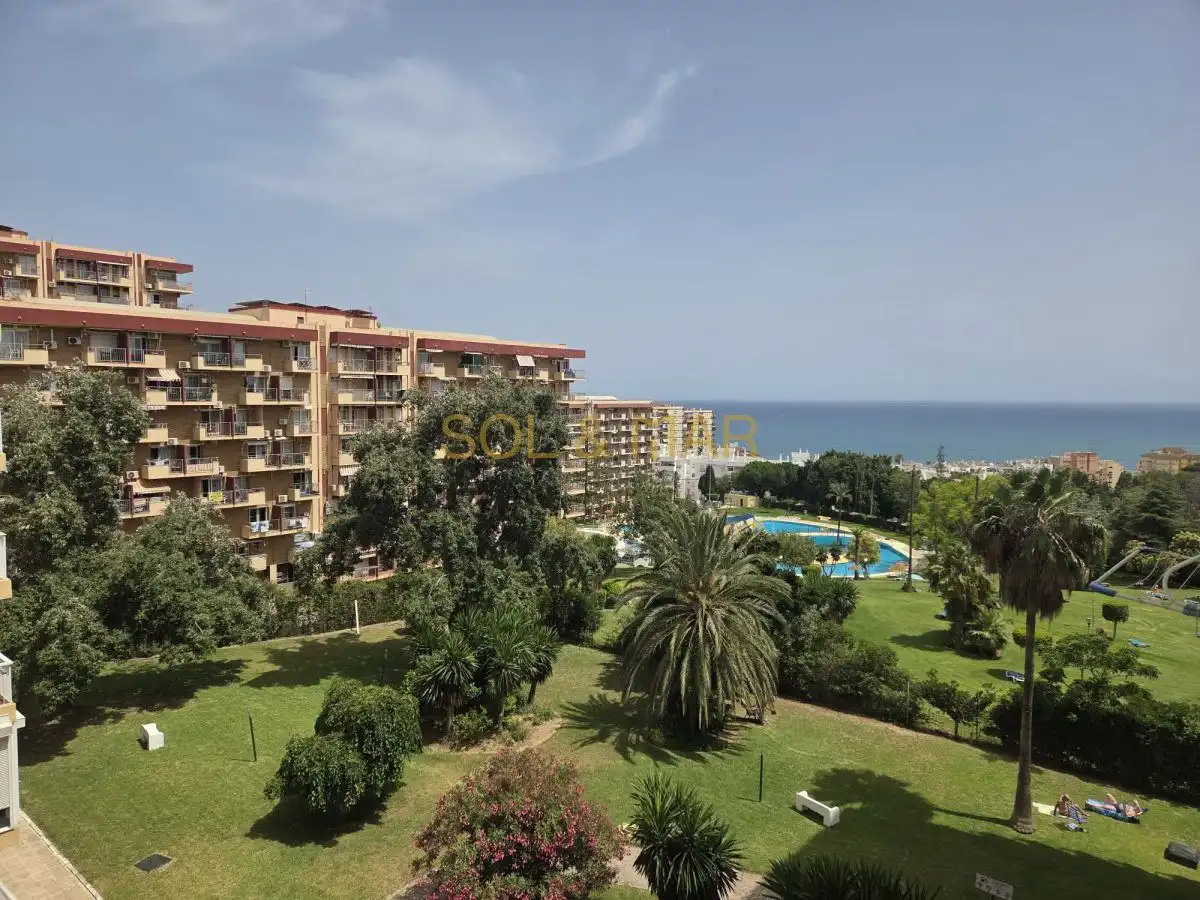 Garten von Wohnungen zur Miete in Benalmádena mit Klimaanlage und Terrasse