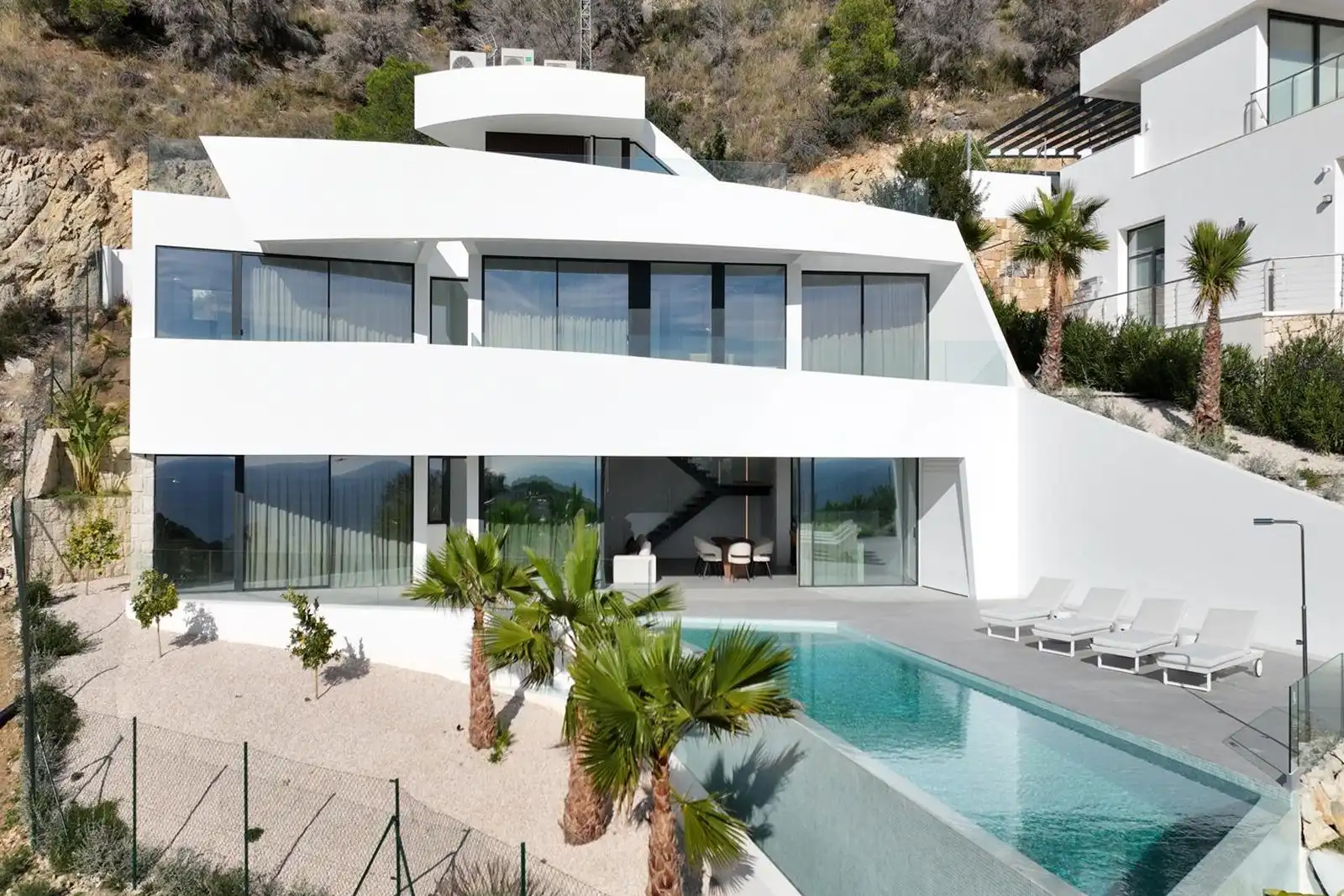 Exterior view of Houses for sale in Altea  with Air Conditioner, Heating and Terrace