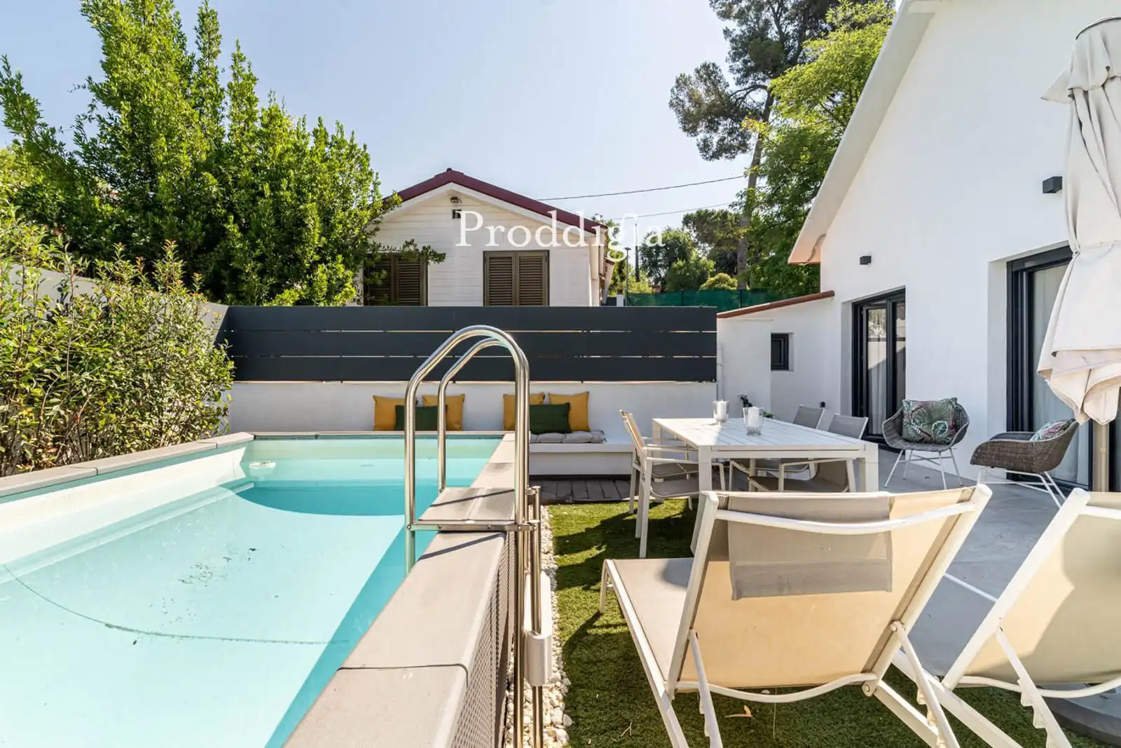 Piscina de Casa o xalet de lloguer en Sant Cugat del Vallès amb Aire condicionat, Traster i Piscina