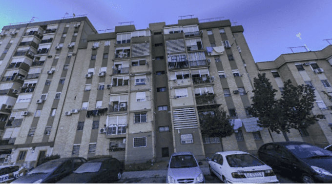 Exterior view of Flat for sale in  Sevilla Capital