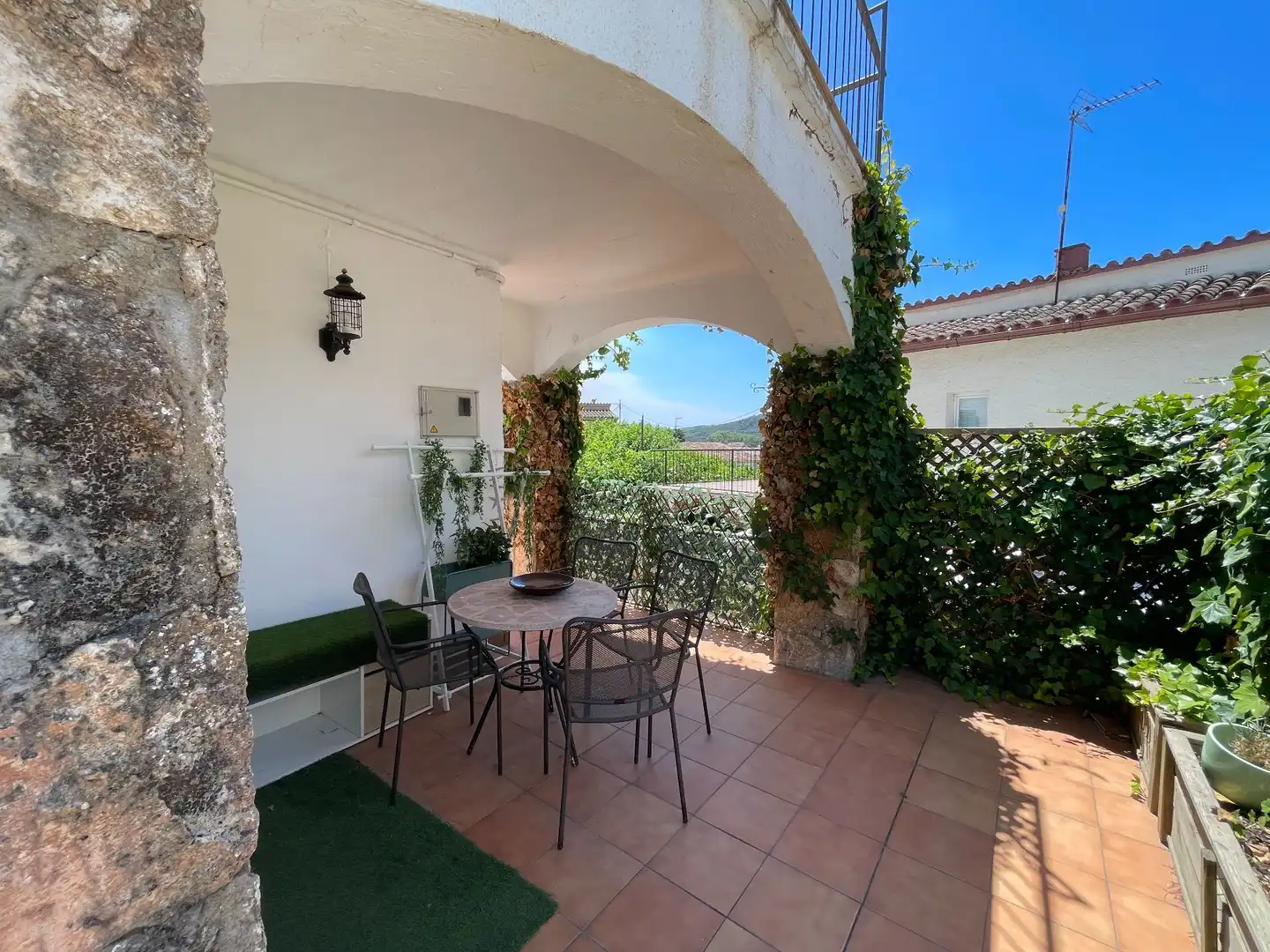 Terrassa de Casa o xalet en venda en Santa Cristina d'Aro amb Calefacció, Jardí privat i Traster