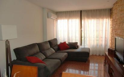 Living room of Flat for sale in Alboraya  with Air Conditioner and Balcony