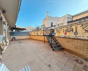 Exterior view of Planta baja for sale in Terrassa  with Air Conditioner and Terrace