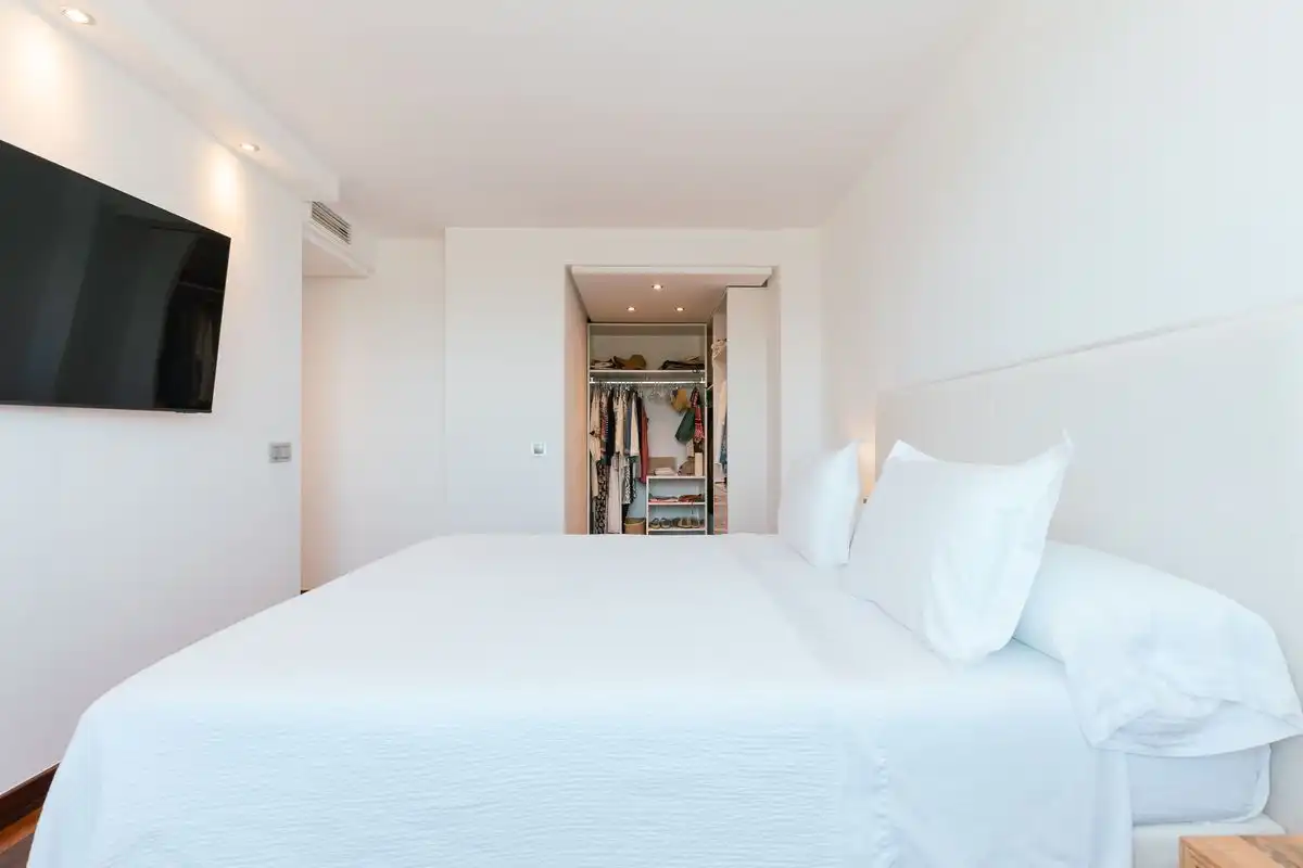 Schlafzimmer von Maisonette zum Verkauf in Eivissa mit Klimaanlage, Heizung und Terrasse