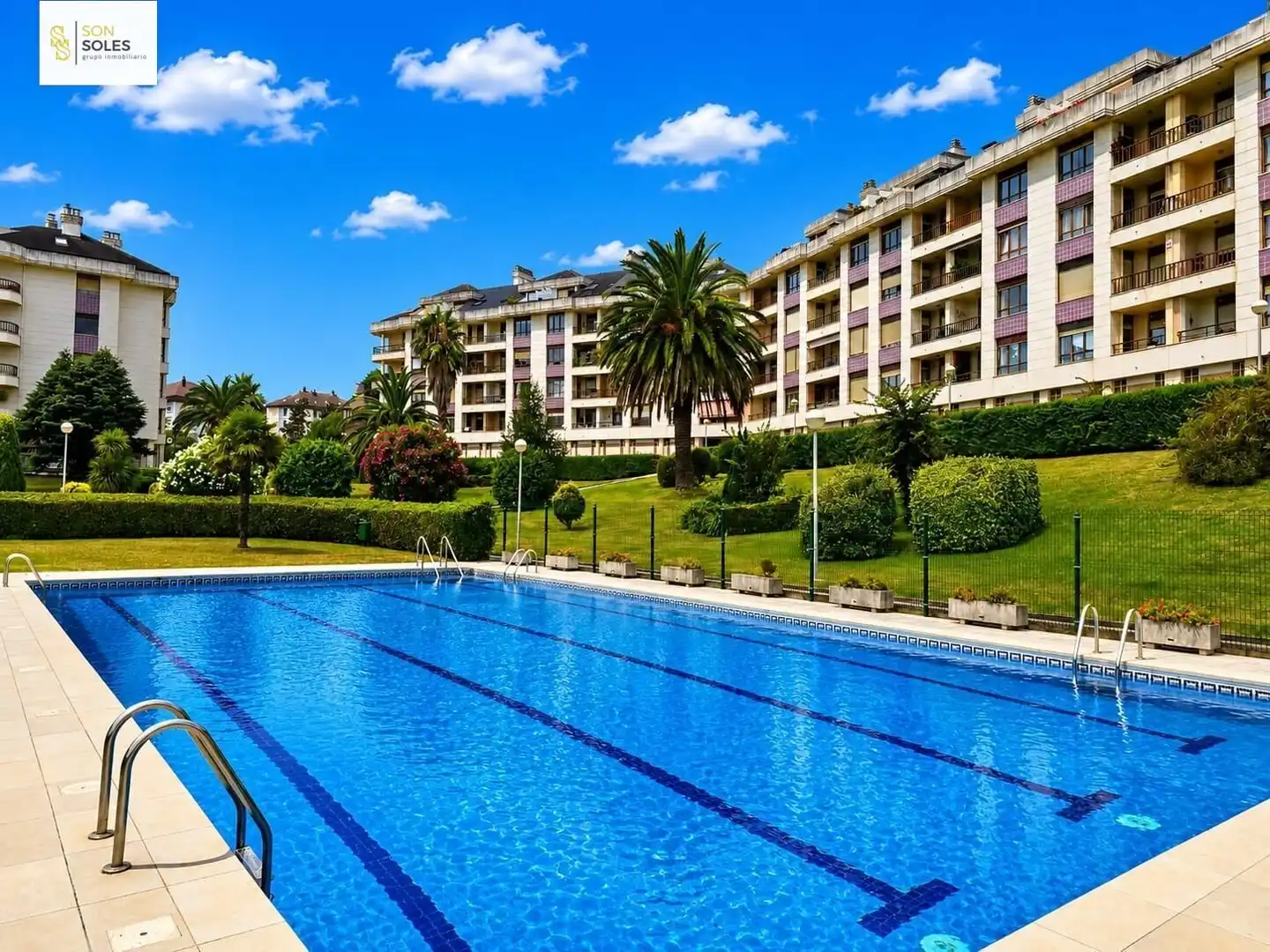 Piscina de Piso en venta en Santander con Calefacción, Jardín privado y Terraza