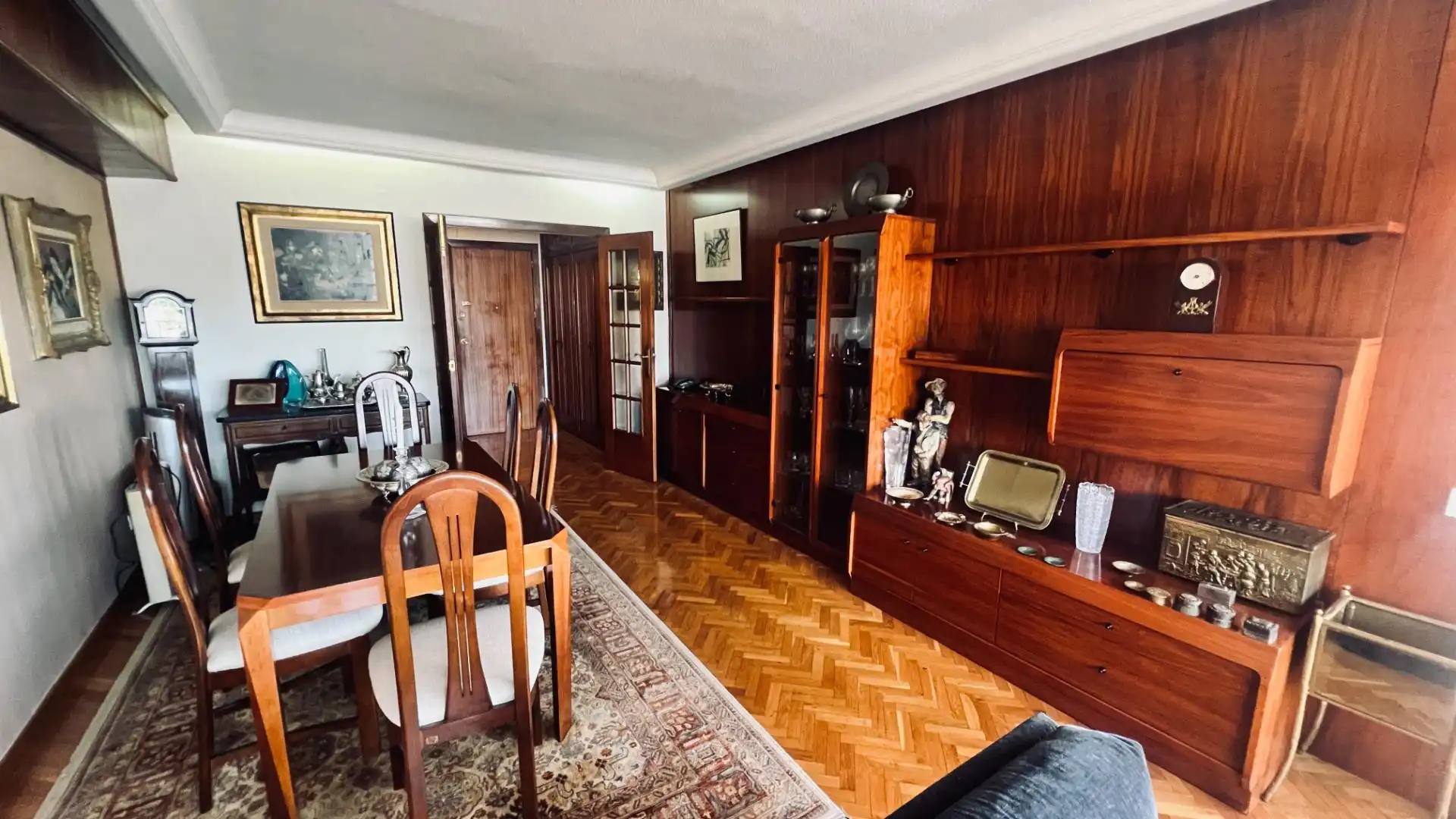 Living room of Flat for sale in Castellón de la Plana / Castelló de la Plana  with Air Conditioner, Private garden and Furnished