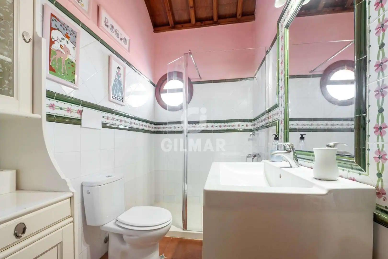 Bathroom of Houses for sale in Villamartín  with Heating, Private garden and Swimming Pool
