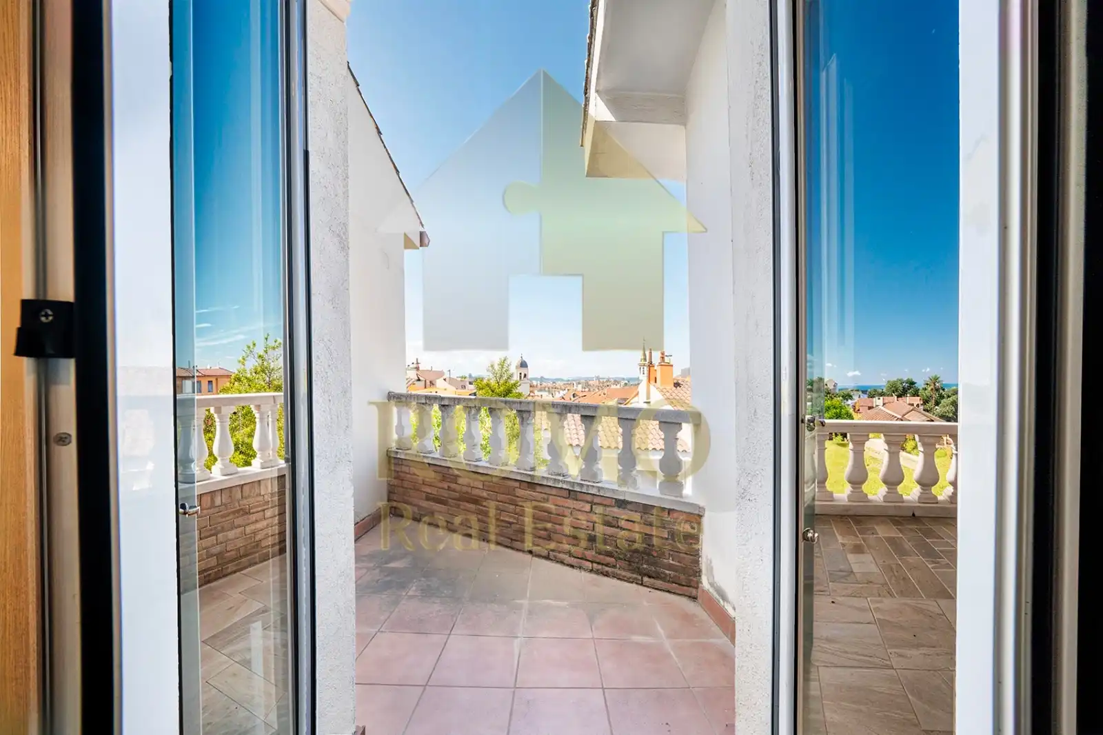 Terraza de Casa adosada en venta en Santa Perpètua de Mogoda con Calefacción y Trastero
