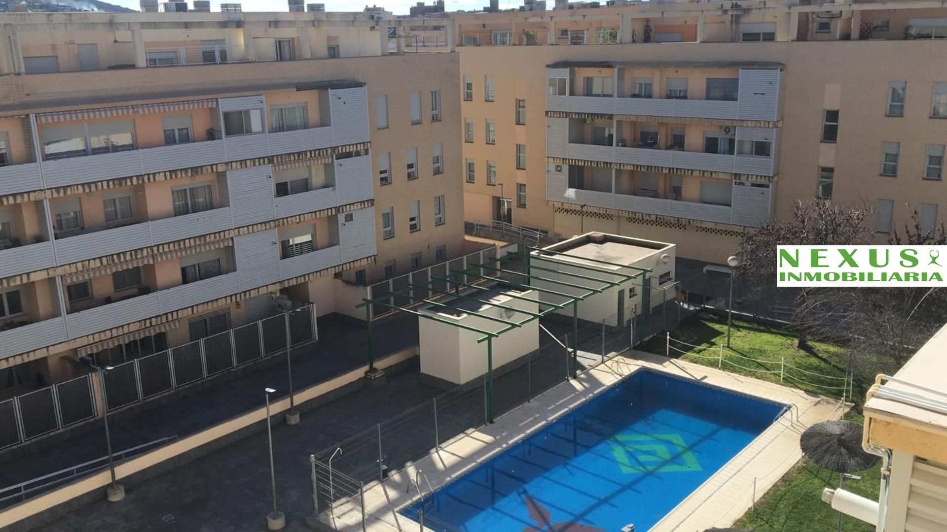 Swimming pool of Attic for sale in Cáceres Capital  with Air Conditioner, Heating and Terrace