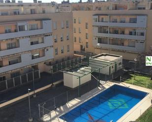 Swimming pool of Attic for sale in Cáceres Capital  with Air Conditioner, Heating and Terrace