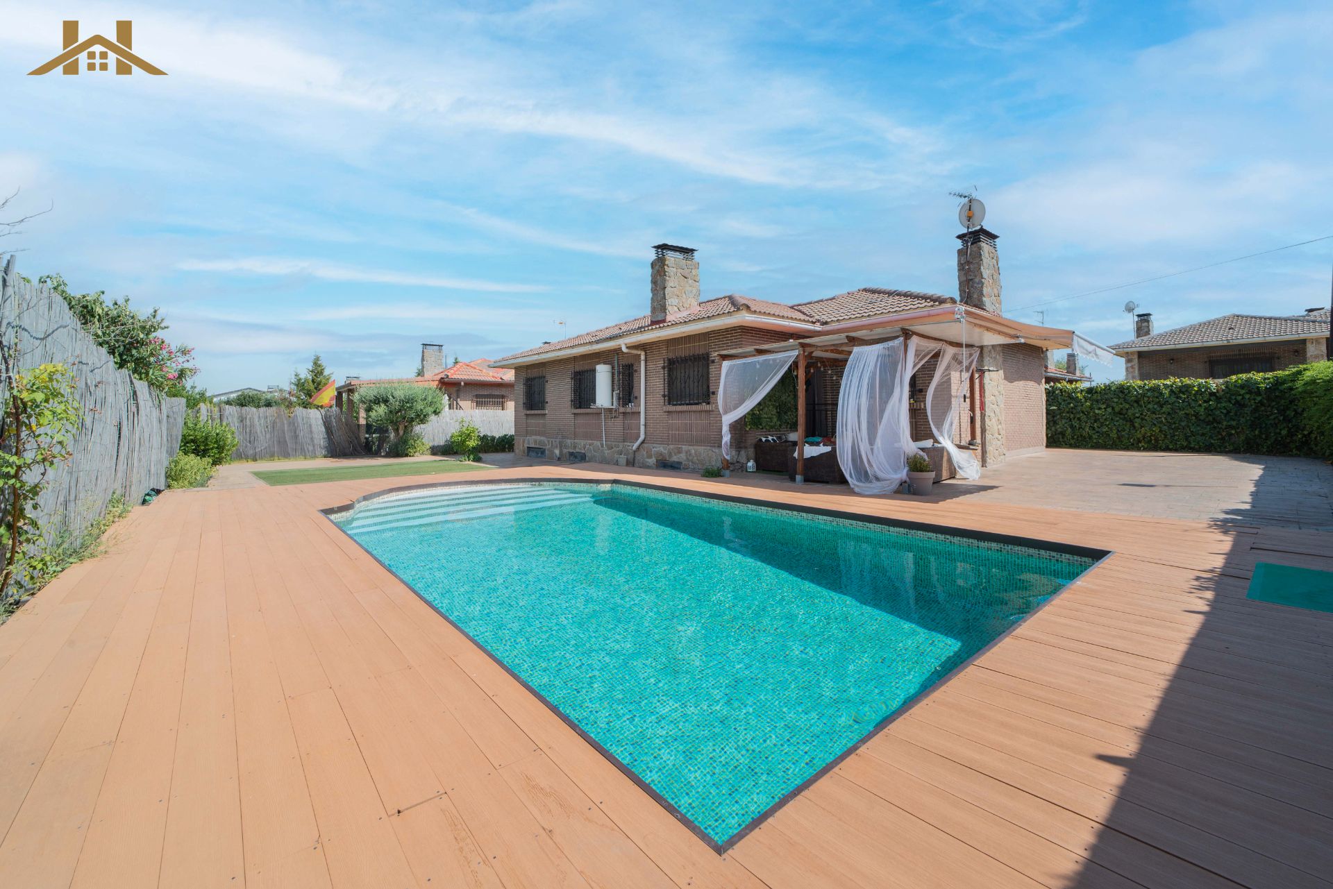Piscina de Casa o xalet en venda en Griñón amb Aire condicionat, Calefacció i Jardí privat