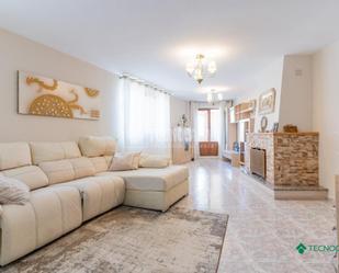 Living room of Single-family semi-detached for sale in Vícar  with Air Conditioner and Terrace