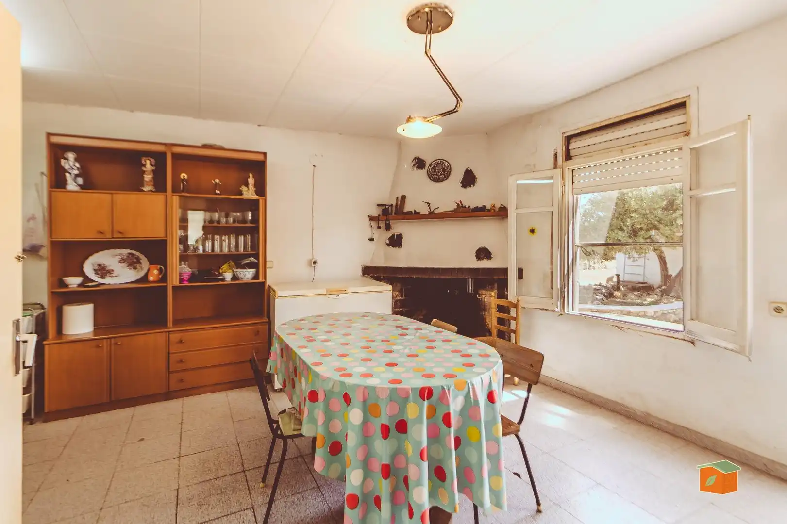 Dining room of Country homes for sale in Tortosa  with Private garden, Storage room and Swimming Pool