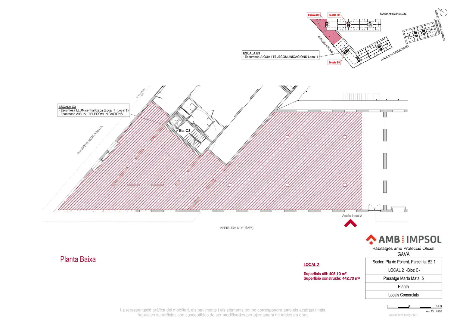 Business premises for sale in Avinguda del Vuit de Març 40, imagen 6