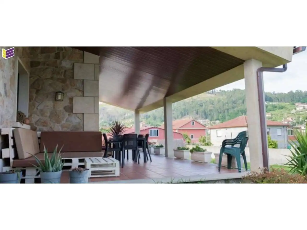 Terraza de Casa o chalet en venta en Salceda de Caselas con Calefacción, Terraza y Piscina