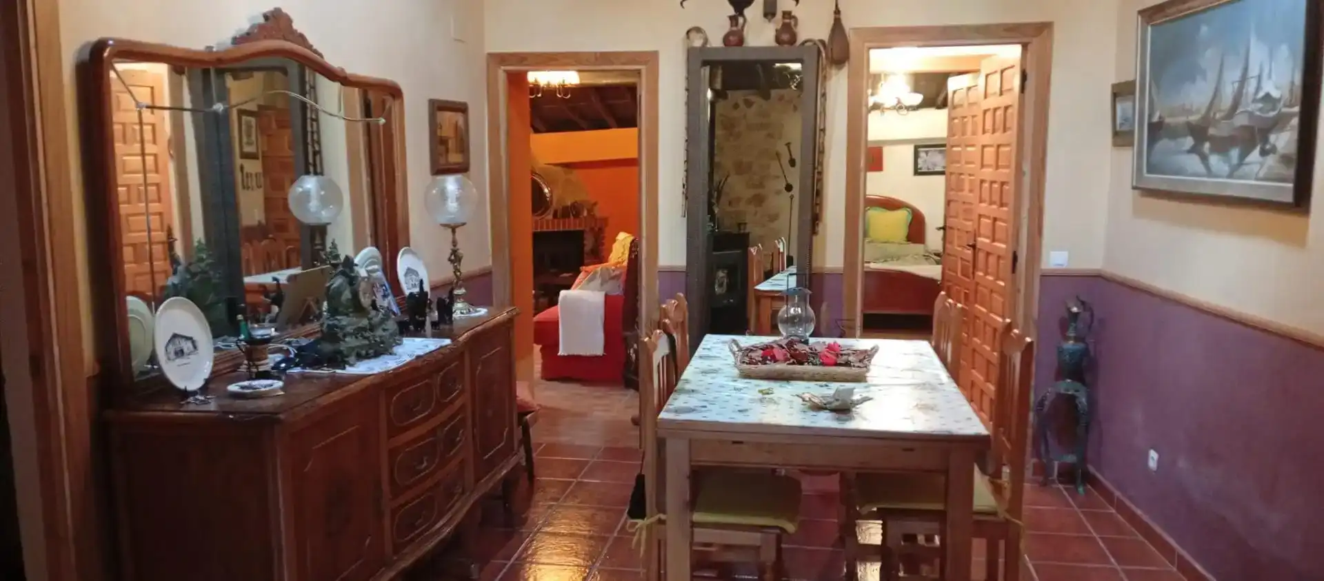 Comedor de Casa o chalet en venta en Morille con Jardín privado, Trastero y Amueblado