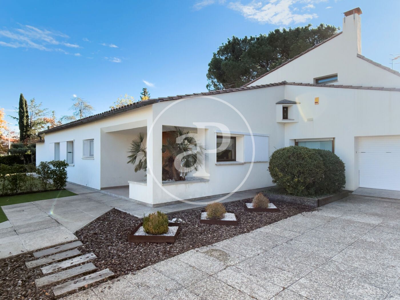 Exterior view of Flat to rent in Matadepera  with Air Conditioner, Heating and Private garden